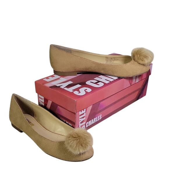 Style Charles by Charles David Dakota Ballet Flats Chestnut Womens Size 6 NEW - Picture 1 of 14